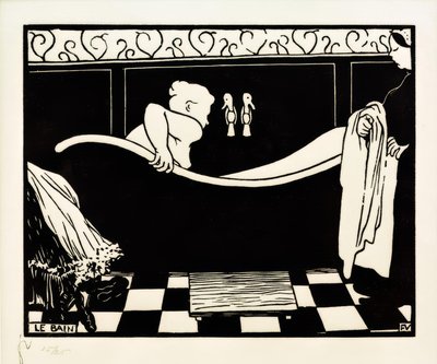 Le bain - Felix Edouard Vallotton