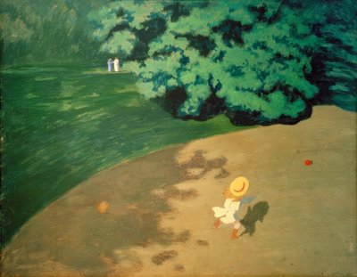 Le ballon - Felix Edouard Vallotton