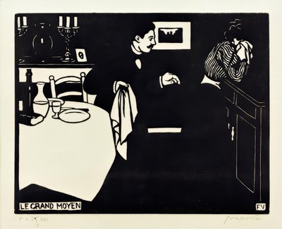 Le grand moyen - Felix Edouard Vallotton