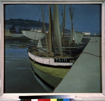 Le port - Felix Edouard Vallotton