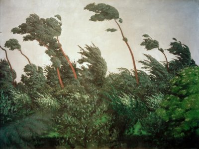 Le vent - Felix Edouard Vallotton