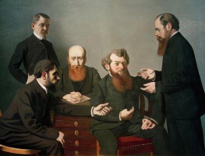 Les cinq peintres - Felix Edouard Vallotton