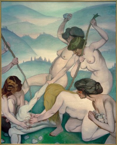 Orphée dépecé - Felix Edouard Vallotton