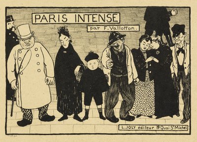 Paris intense, 1893-94 - Felix Edouard Vallotton