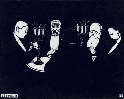 Poker - Felix Edouard Vallotton