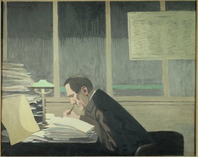Portrait de Félix Fénéon (1861-1944), critique d