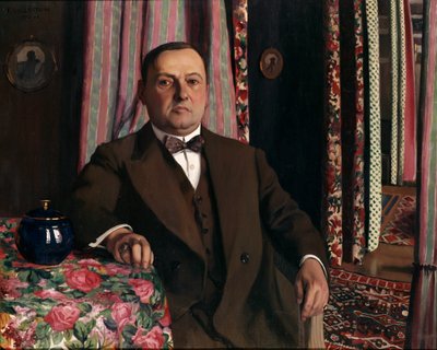 Portrait de Georges Haasen, 1913 - Felix Edouard Vallotton