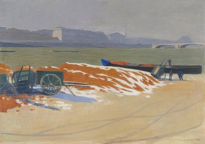 Quai de Seine - Felix Edouard Vallotton