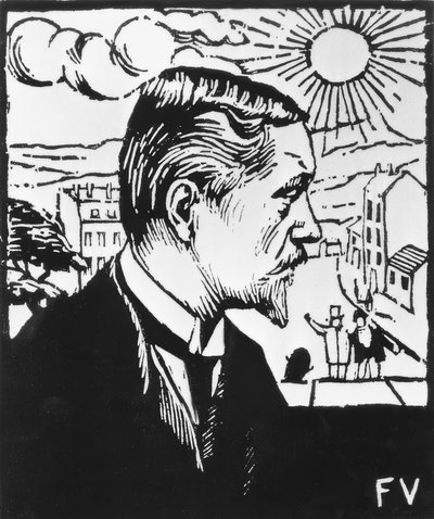 Autoportrait - Felix Edouard Vallotton