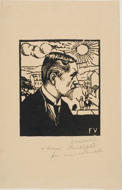Autoportrait - Felix Edouard Vallotton