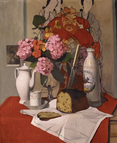Nature morte avec fleurs, 1925 - Felix Edouard Vallotton