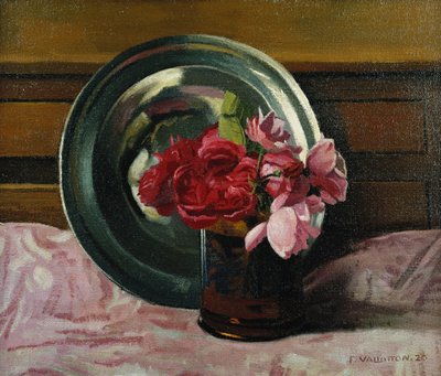 Nature morte aux roses, 1920 - Felix Edouard Vallotton