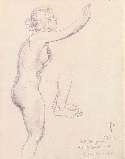 Étude pour Persée et Andromède - Felix Edouard Vallotton