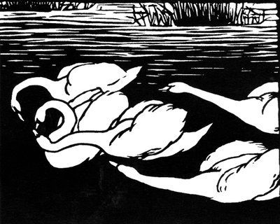 Cygnes, 1892 - Felix Edouard Vallotton