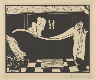 Le Bain, 1894 - Felix Edouard Vallotton