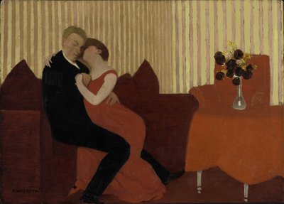 Le Mensonge, 1897 - Felix Edouard Vallotton