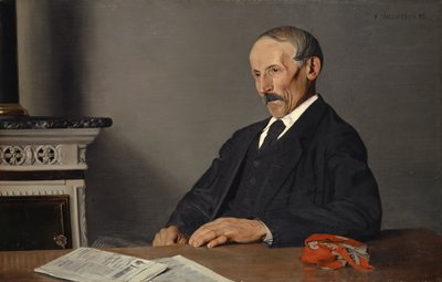 Le Vieux Concierge - Felix Edouard Vallotton