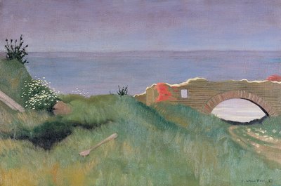 Les ruines, Villerville - Felix Edouard Vallotton
