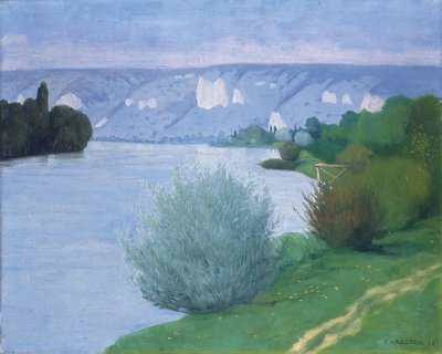La Seine près de Les Andelys - Felix Edouard Vallotton