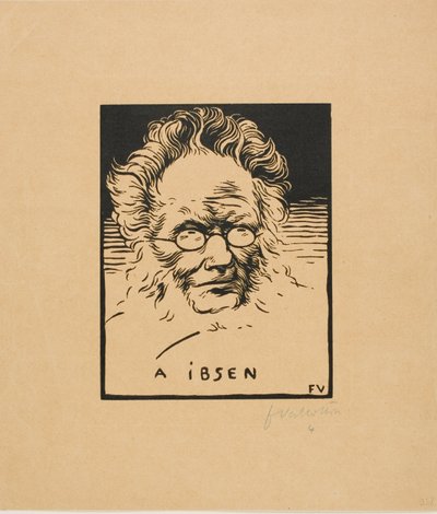 À Ibsen - Felix Edouard Vallotton
