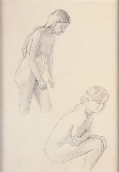 Deux nus - Felix Edouard Vallotton