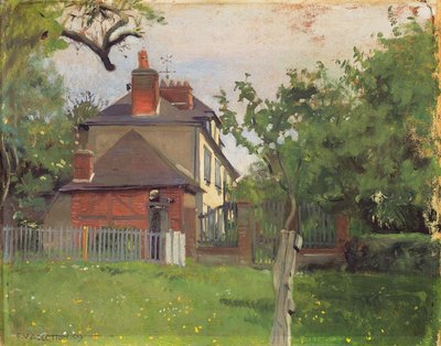 Villa Beaulieu, Honfleur, 1909 - Felix Edouard Vallotton