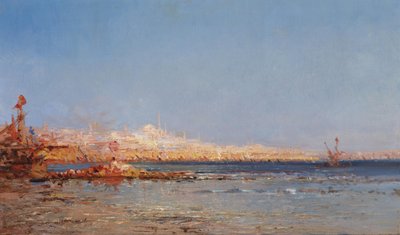 Vue de Constantinople - Félix Ziem