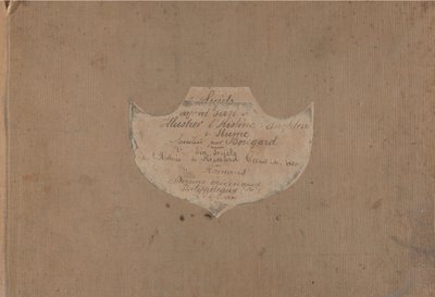 Album de 107 dessins préparatoires pour illustrer l