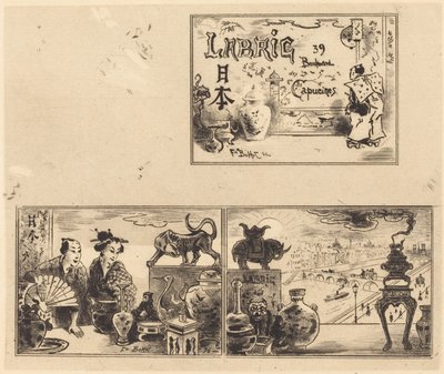 Adresse de Labric - Felix Hilaire Buhot