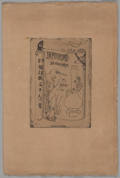 Couverture du Japonisme - Felix Hilaire Buhot