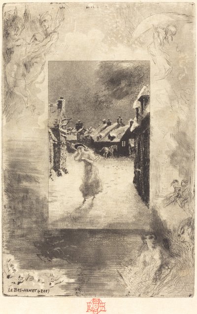 Le Bas-Hamet, 1879-1880 - Felix Hilaire Buhot