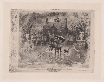Les Voisins de Campagne, 1860-98 - Felix Hilaire Buhot