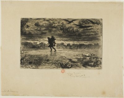 Le peintre de marines - Felix Hilaire Buhot