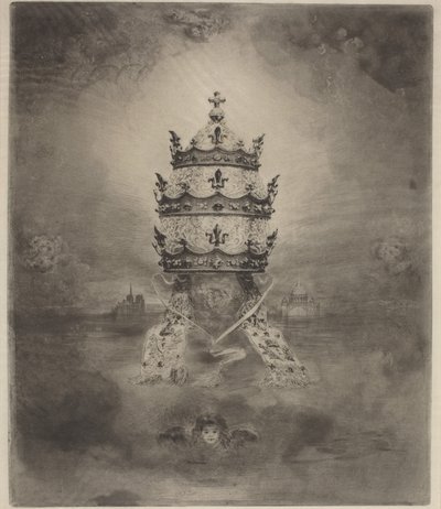 La Tiare - Felix Hilaire Buhot