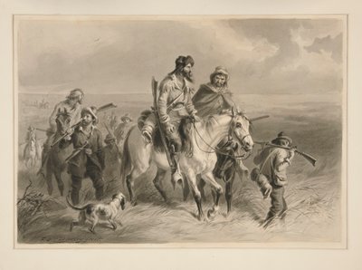 Les Border Ruffians envahissant le Kansas - Felix O. C. Darley