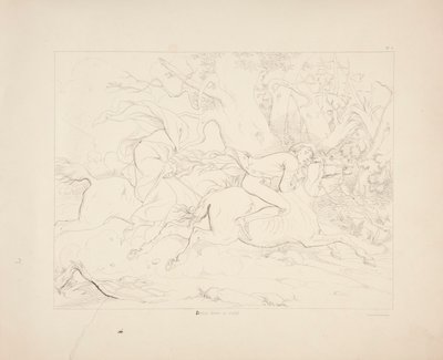 La légende de Sleepy Hollow, feuille 6 de 6 - Felix O. C. Darley