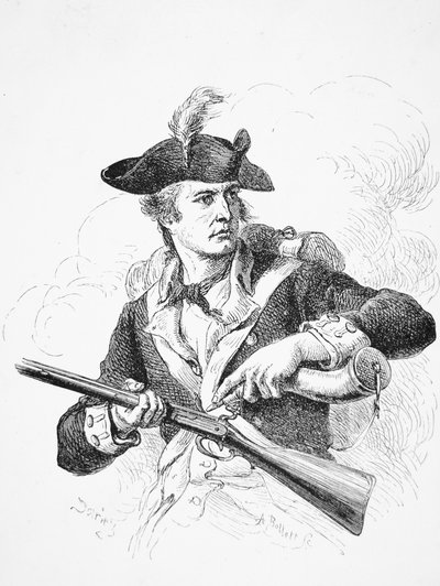 Un soldat américain, pendant la guerre d