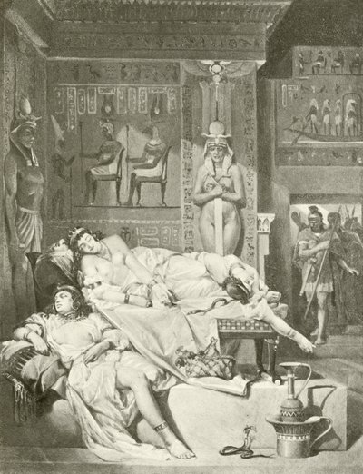 Antoine et Cléopâtre. Acte V, Scène II - Felix Octavius Carr Darley