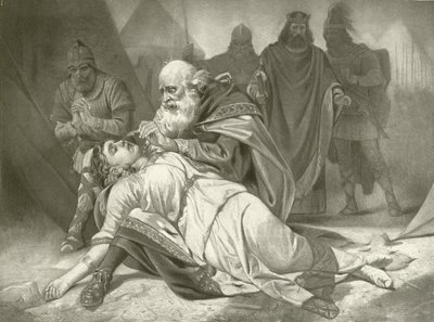 Le Roi Lear. Acte V, Scène III - Felix Octavius Carr Darley