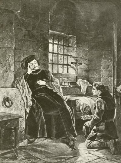 Richard II. Acte V, Scène V (gravure) - Felix Octavius Carr Darley