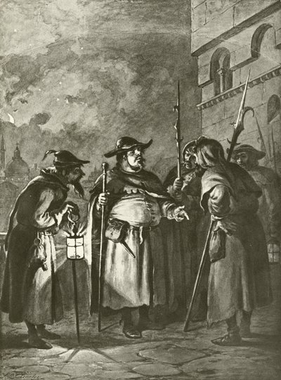 Beaucoup de bruit pour rien. Acte III, Scène III - Felix Octavius Carr Darley