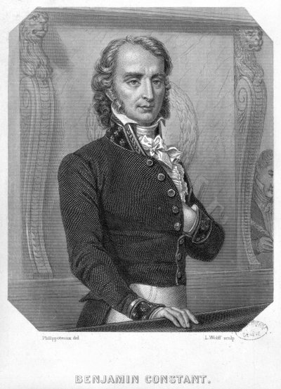 Henri Benjamin Constant de Rebecque (1767-1830) à la tribune - Felix Philippoteaux