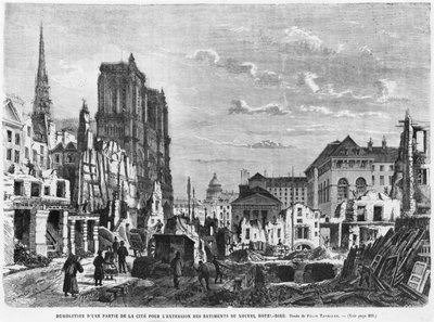 Paris, démolition d
