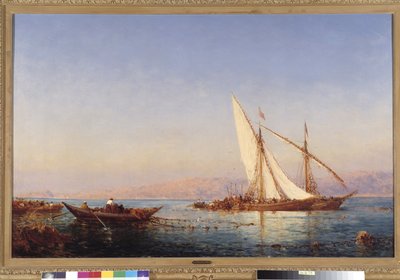 Pêche à Marseille - Félix Ziem