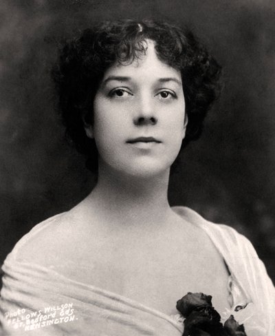 Clara Ellen Butt 1872-1936, contralto anglaise, début du XXe siècle - Fellows Willson