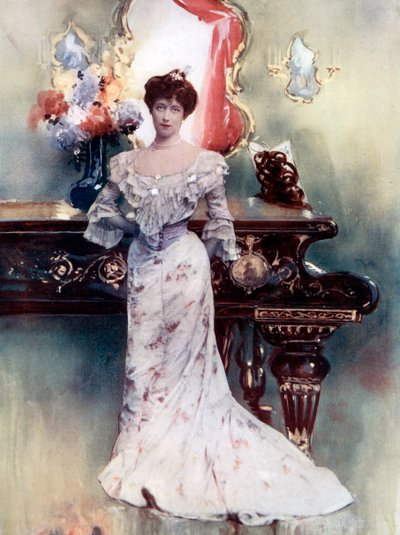 Ellis Jeffreys dans Le Sacrement de Judas, vers 1902 - Fellows Willson