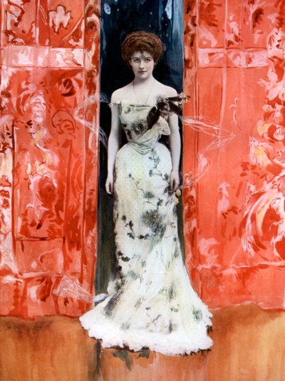 Jessie Bateman dans The Man From Blankleys, vers 1902 - Fellows Willson