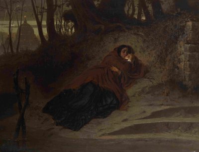 Abandonné. Le Vatican et le Péché, 1872 - Feodor Andreyevich Bronnikov