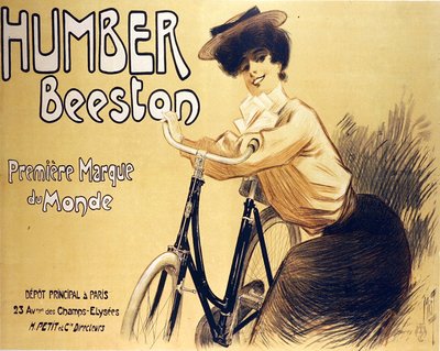 Affiche publicitaire pour les bicyclettes Humber Beeston - Ferdinand  Misti Mifliez