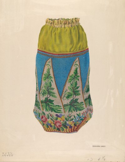 Sac à main perlé - Ferdinand Badin
